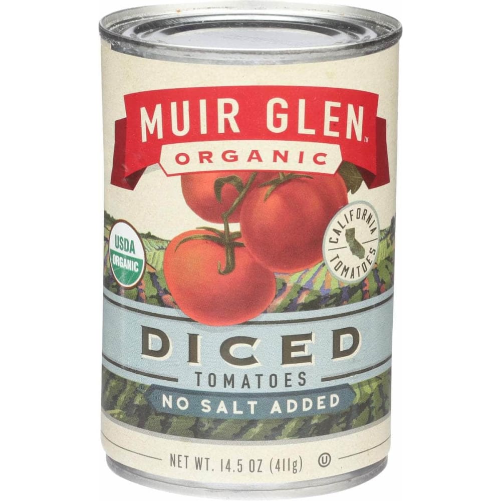 MUIR GLEN MUIR GLEN Diced Tomatoes No Salt Added, 14.5 oz
