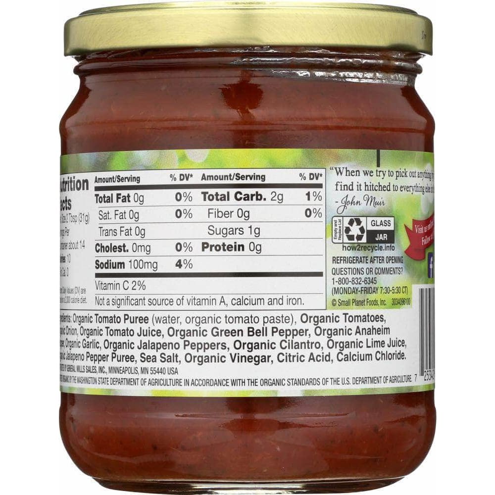 Muir Glen Muir Glen Organic Medium Salsa, 16 oz