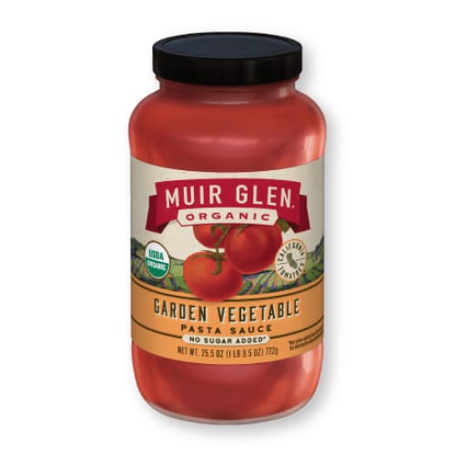 MUIR GLEN: Sauce Garden Vegetable 23.5 OZ (Pack of 5) - MUIR GLEN
