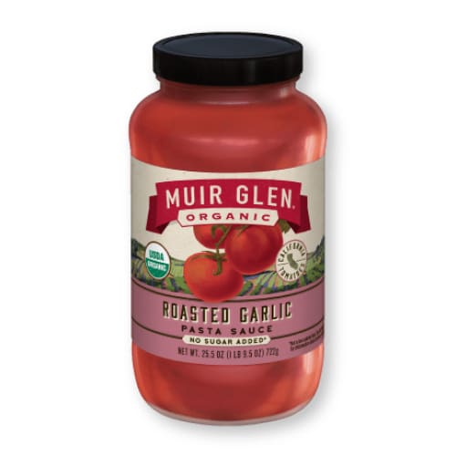 MUIR GLEN: Sauce Pasta Rstd Garlic 23.5 OZ (Pack of 5) - MUIR GLEN