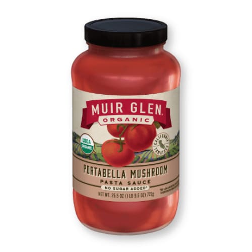 MUIR GLEN: Sauce Portabella Mushrm 23.5 OZ (Pack of 5) - SS PASTA SAUCE - MUIR GLEN