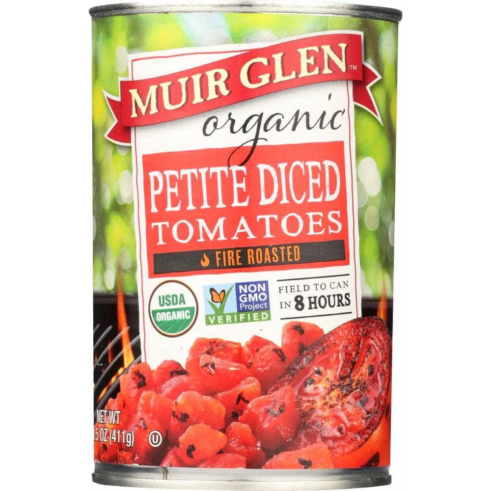Muir Glen Muir Glen Tomato Fire Roasted Diced Petite, 14.5 oz