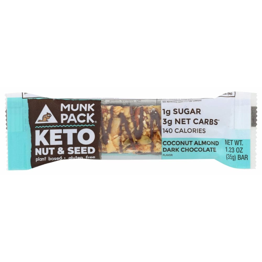 MUNK PACK Munk Pack Bar Nut Seed Ccnt Almnd, 1.23 Oz