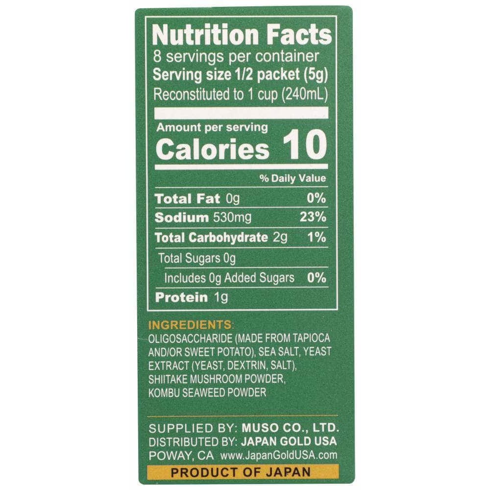 Muso From Japan Muso From Japan Umami Broth Vegan Dashi Powder, 1.40 oz