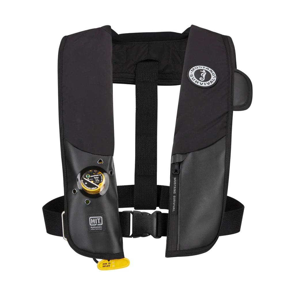 Mustang HIT Hydrostatic Inflatable PFD - Black - Automatic/ Manual - Marine Safety | Personal Flotation Devices - Mustang Survival