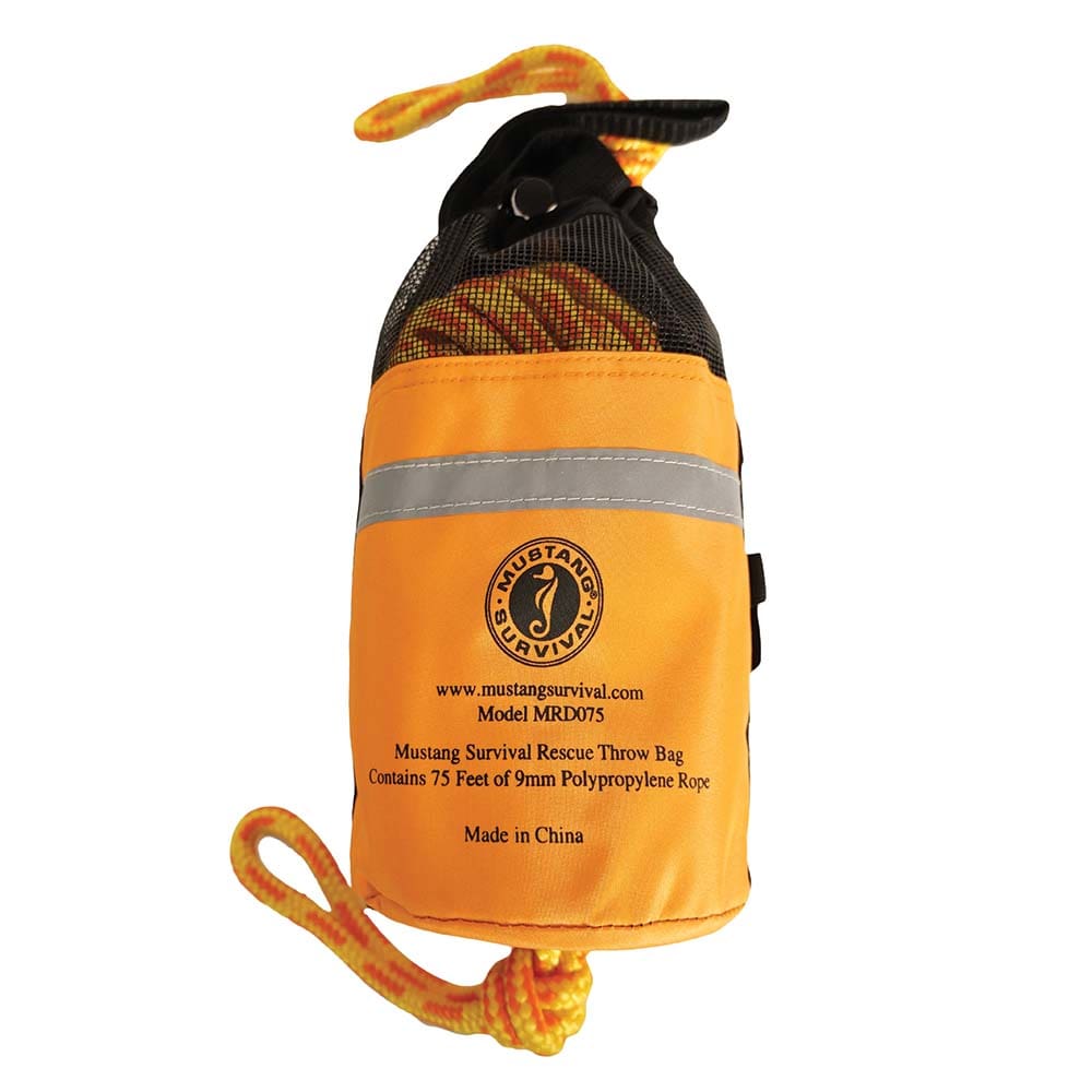 Mustang Throw Bag - 75’ Rope - Marine Safety | Accessories - Mustang Survival