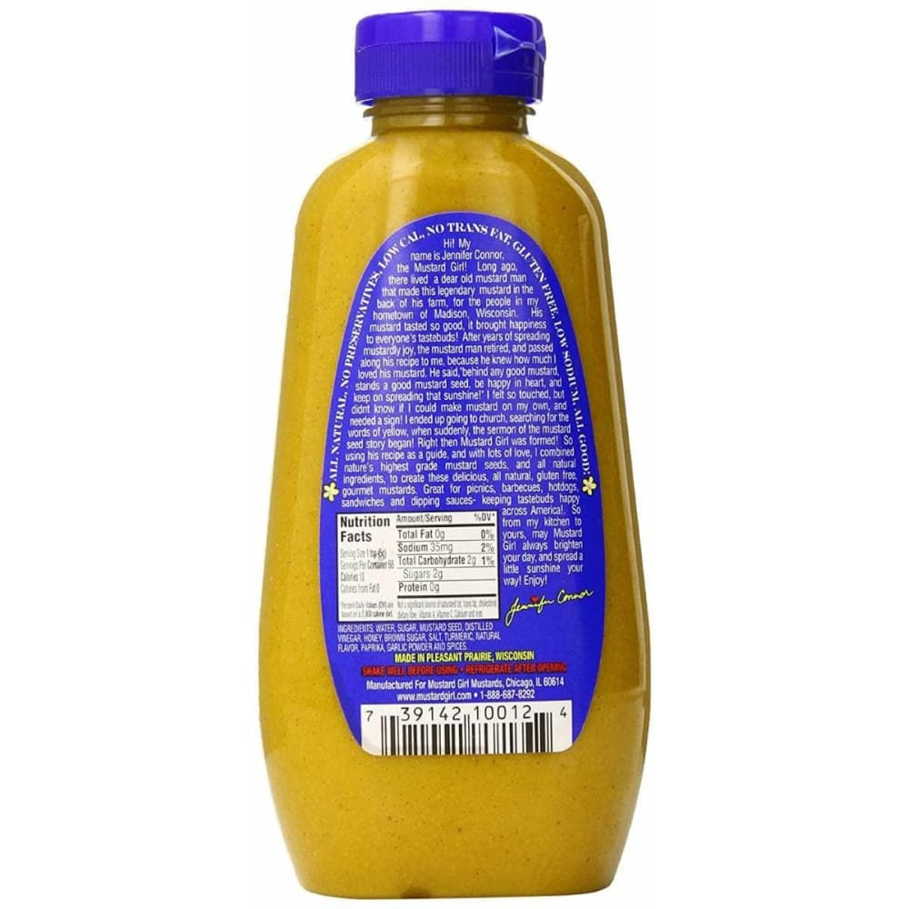 MUSTARD GIRL Grocery > Pantry > Condiments MUSTARD GIRL: Sweet N Spicy Mustard, 12 oz
