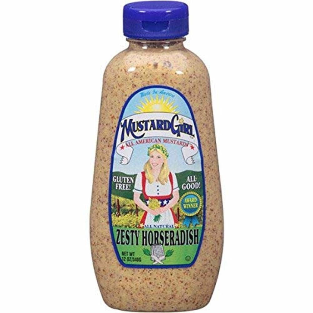 MUSTARD GIRL Grocery > Pantry > Condiments MUSTARD GIRL: Zesty Horseradish Mustard, 12 oz