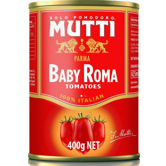 MUTTI MUTTI Tomato Baby Roma, 14 oz