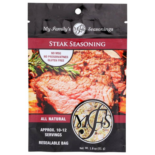 MY FAMILYS SEASONING MY FAMILYS SEASONING Steak Seasoning, 1.8 oz