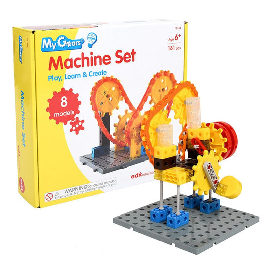 My Gears Machine Set - Blocks & Construction Play - Learning Advantage