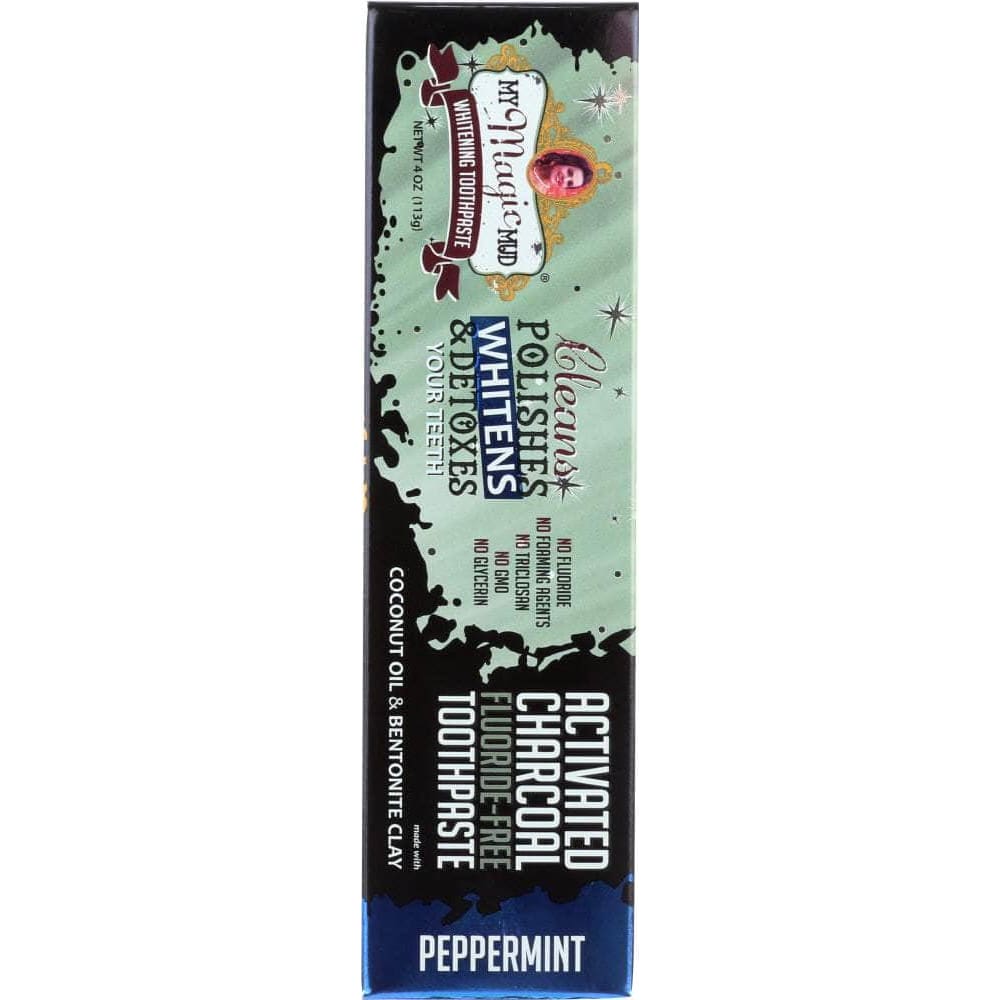 MY MAGIC MUD My Magic Mud Toothpaste Charcoal Peppermint, 4 Oz