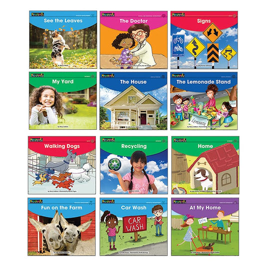 My Neighborhood Theme Set Early Rising Readers - Leveled Readers - Newmark Learning