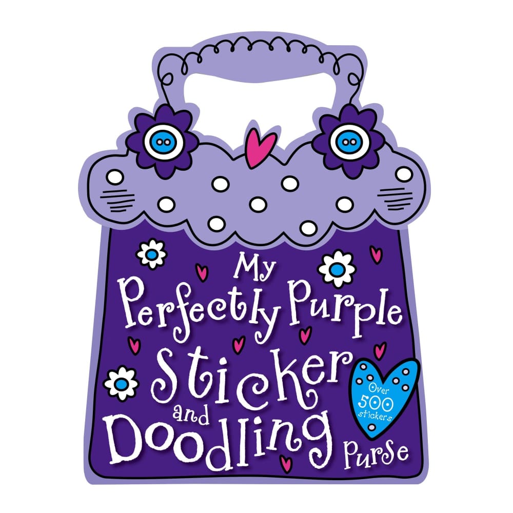 My Perfectly Purple Sticker and Doodling Purse - Home/Office/Books/ - Unbranded