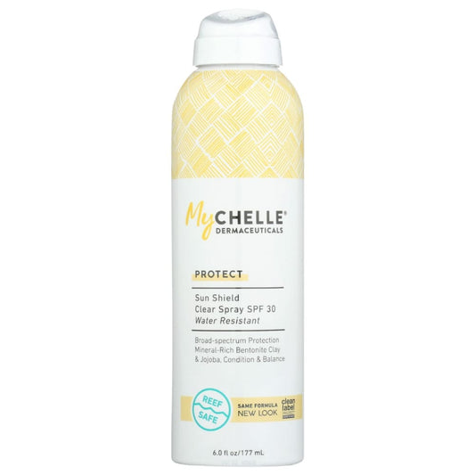 MYCHELLE DERMACEUTICALS: Sun Shield Clear Spray SPF 30 6 fo - Beauty & Body Care > Skin Care > Sun Protection & Tanning Lotions - MYCHELLE