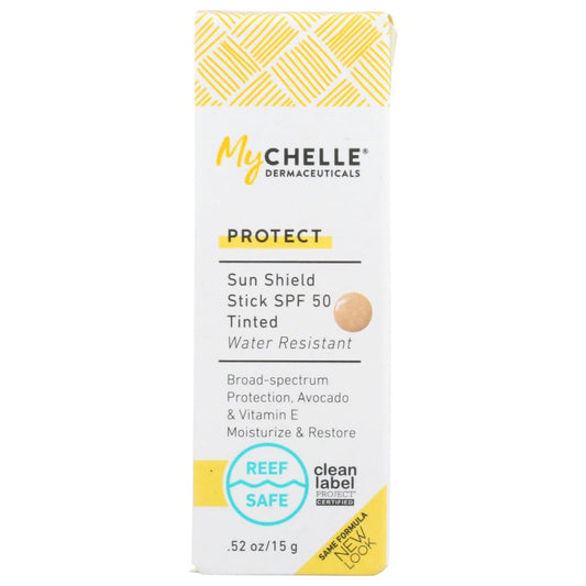 MYCHELLE DERMACEUTICALS: Sun Shield Stick Spf50 0.52 oz (Pack of 2) - Beauty & Body Care > Skin Care - MYCHELLE DERMACEUTICALS
