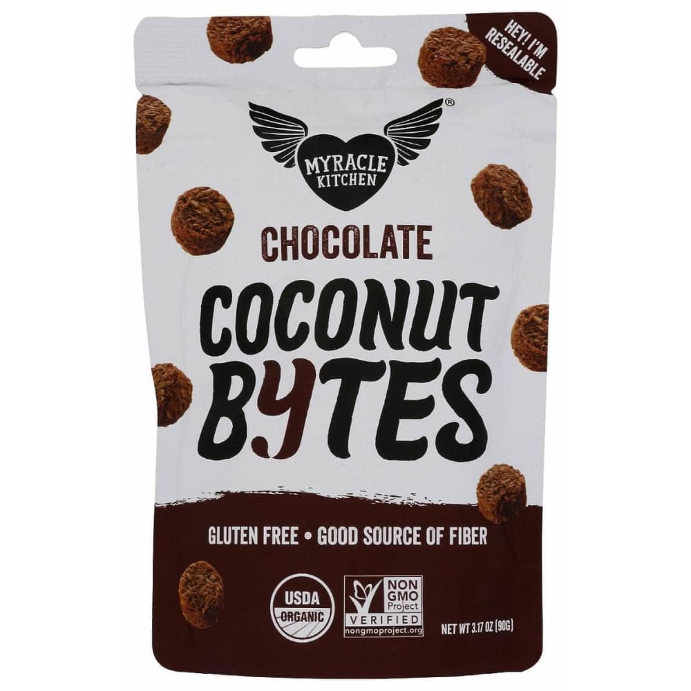 MYRACLE KITCHEN Grocery > Snacks > Nuts > Fruits Dried MYRACLE KITCHEN: Bites Coconut Chocolate, 3.17 oz