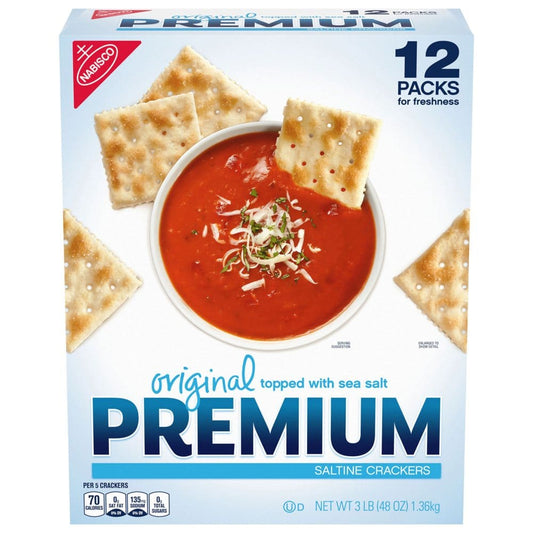 Nabisco Premium Original Saltine Crackers (12 pk.) - Snacks Under $10 - Nabisco