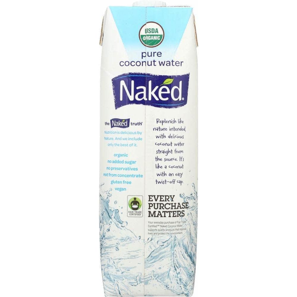 Naked Naked Juice Coconut Water Ftc Om, 1 lt