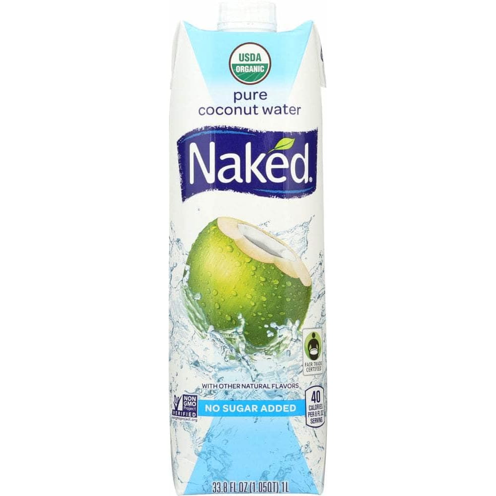 Naked Naked Juice Coconut Water Ftc Om, 1 lt