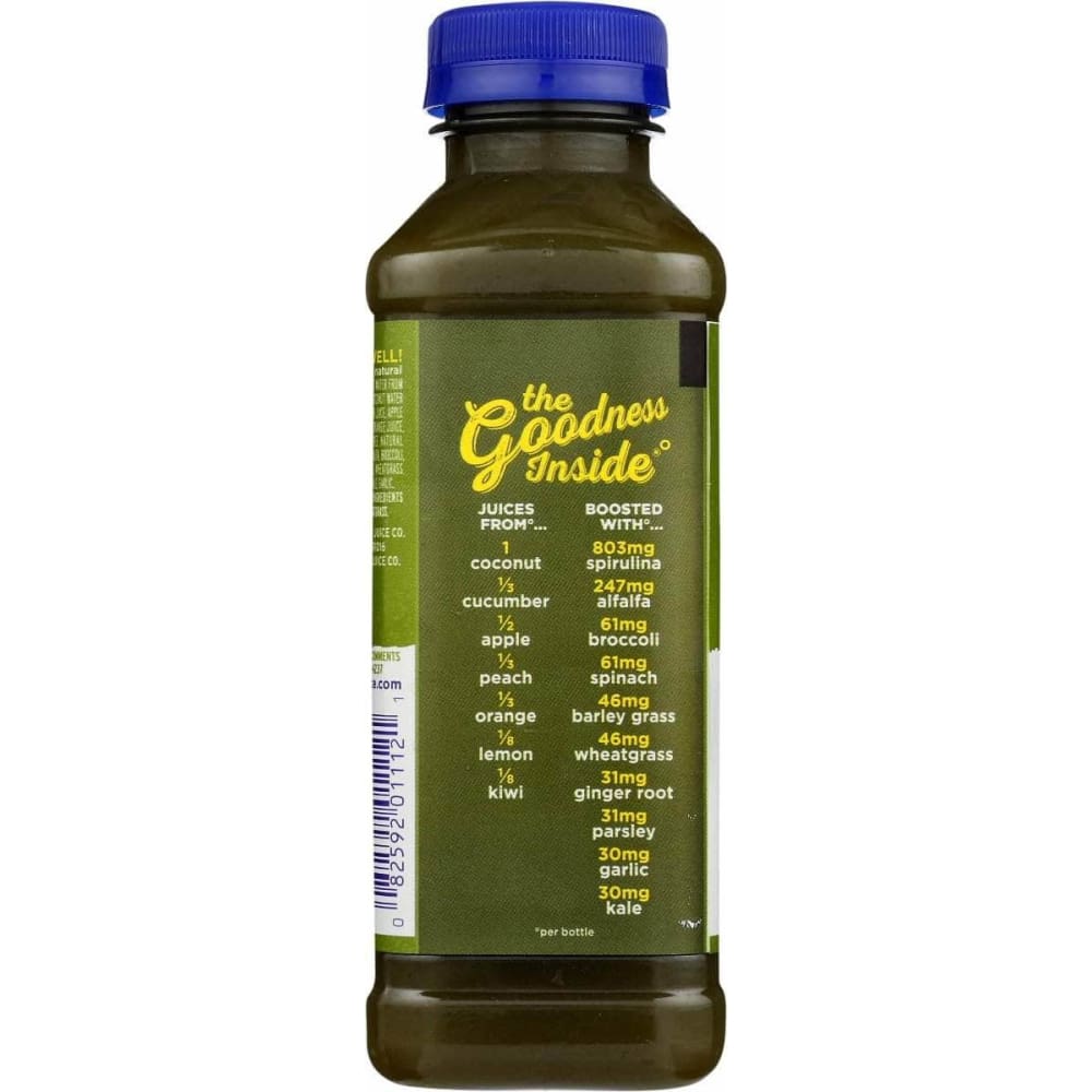 Naked Juice Naked Juice Fruit Smoothie with 50% Lower Sugar Lively Greens, 15.20 oz