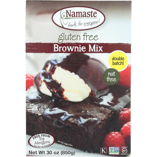 NAMASTE FOODS NAMASTE FOODS Mix Brownie Gfwf Fudge, 30 oz