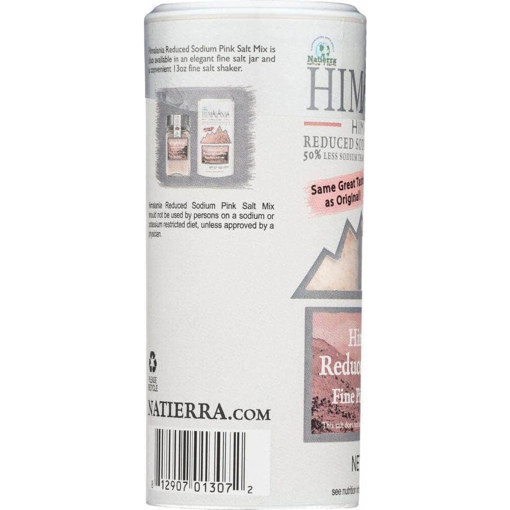 Natierra Natierra Himalania Reduced Sodium Fine Pink Salt Shaker, 6 oz