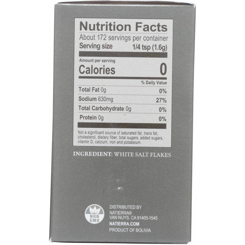 Natierra Natierra Inkasalt White Salt Flakes, 8.5 oz