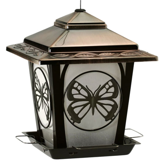 National Audubon Metal Butterfly Hopper Feeder - Home/Patio & Outdoor Living/Outdoor Lighting/ - Unbranded