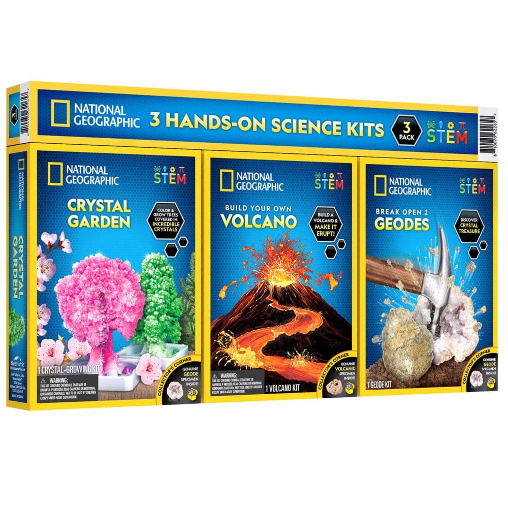 National Geographic Science Kit (3 pk) - Learning & Educational Toys - National