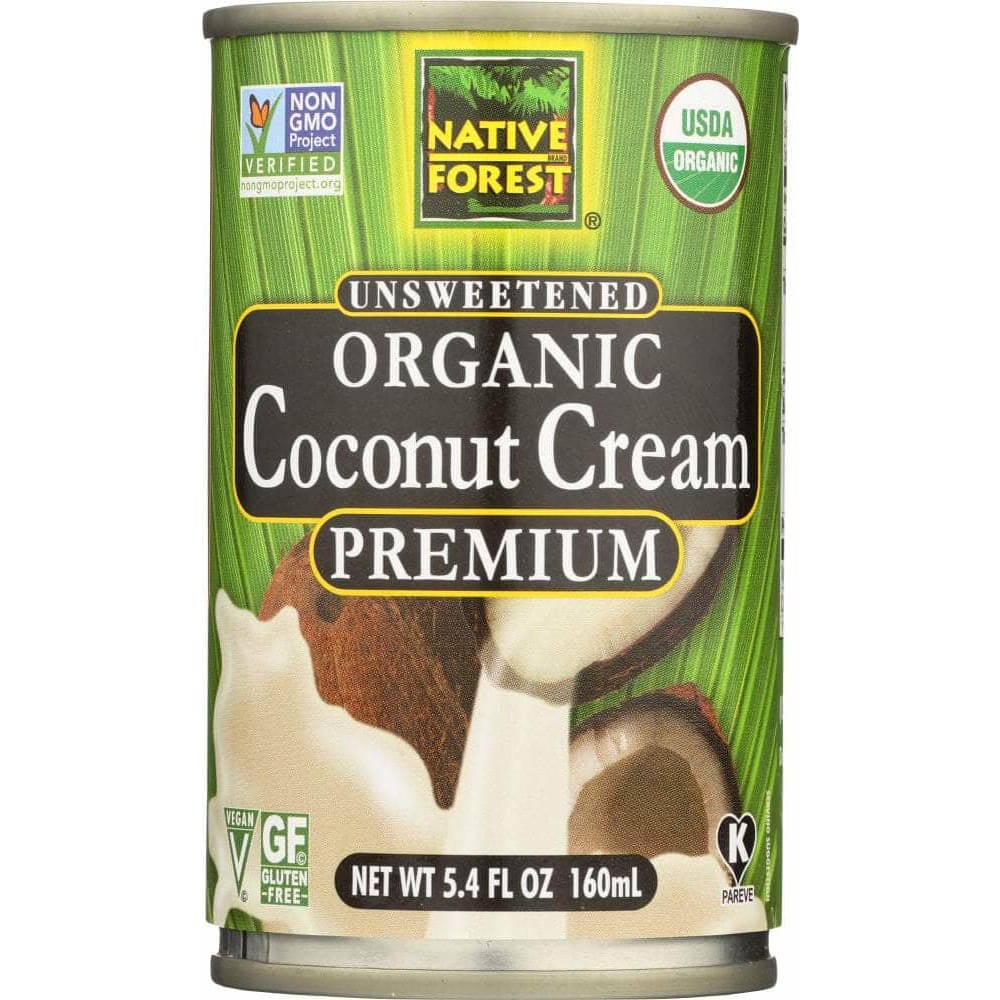Native Forest Native Forest Organic Coconut Cream Premium Unsweetened, 5.4 oz