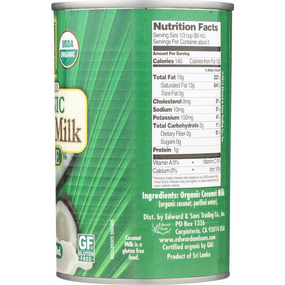 Native Forest Native Forest Simple Unsweetened Organic Coconut Milk, 13.5 oz