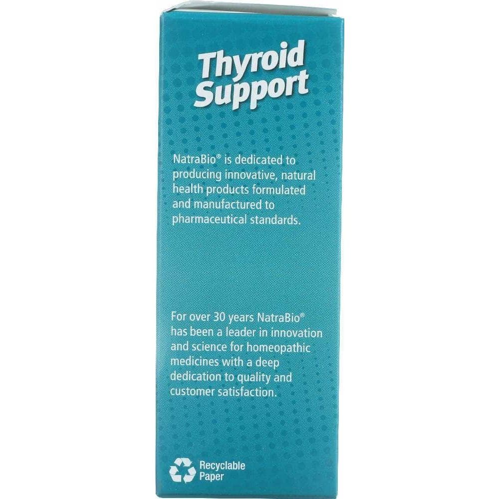 Natrabio Natra Bio Thyroid Support Formula, 1 oz