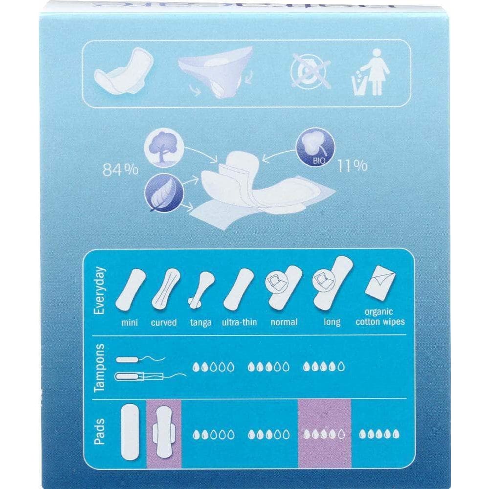 Natracare Natracare Natural Pads Ultra Long with Wings, 10 pads