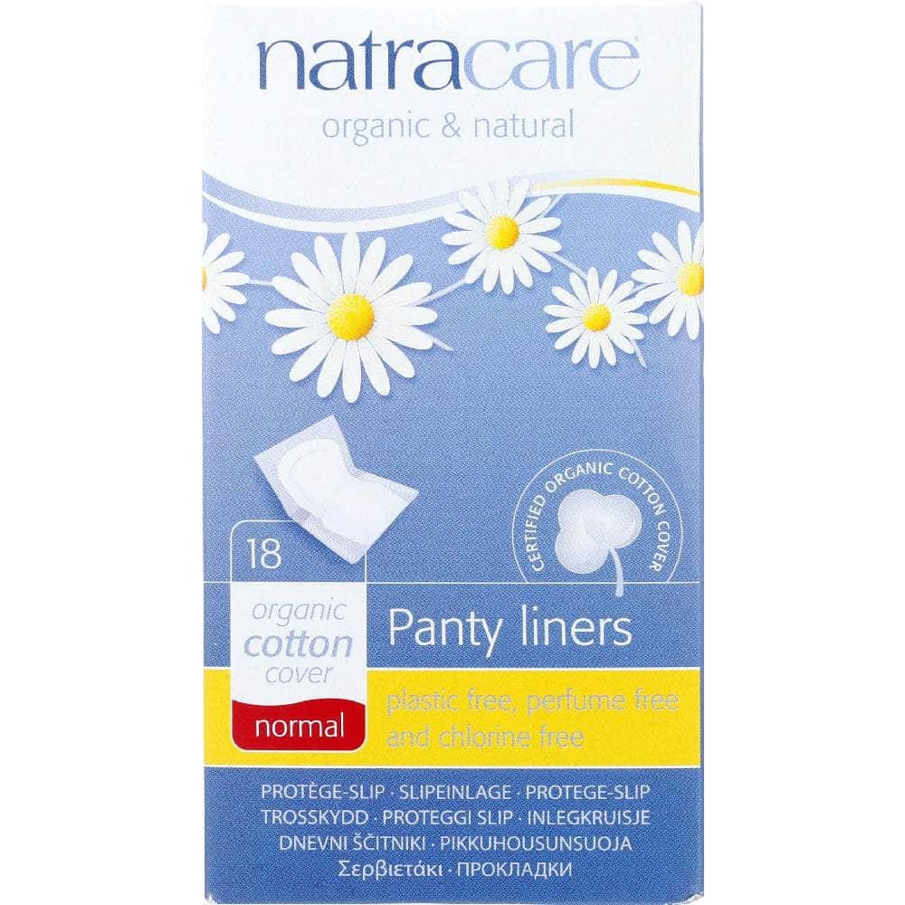 Natracare Natracare Organic Cotton Natural Panty Liners Normal, 18 count