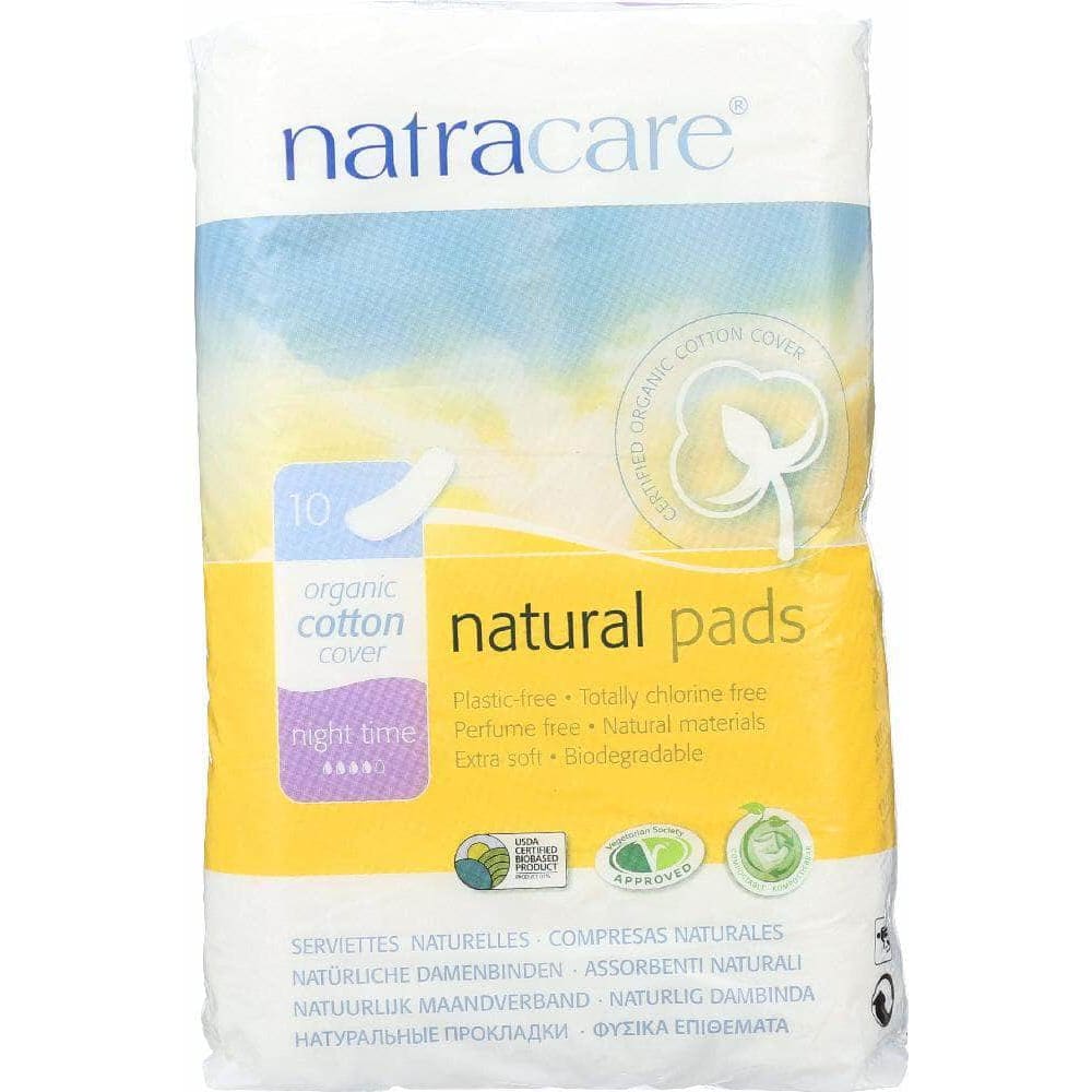 Natracare Natracare Organic & Natural Maxi Pads Night Time, 10 pc