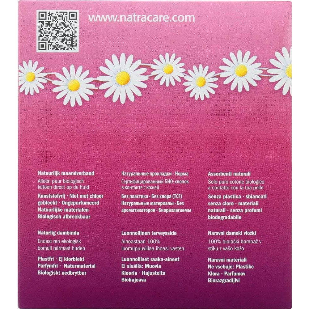 NATRACARE Natracare Ultra Extra Pads Long, 8 Each