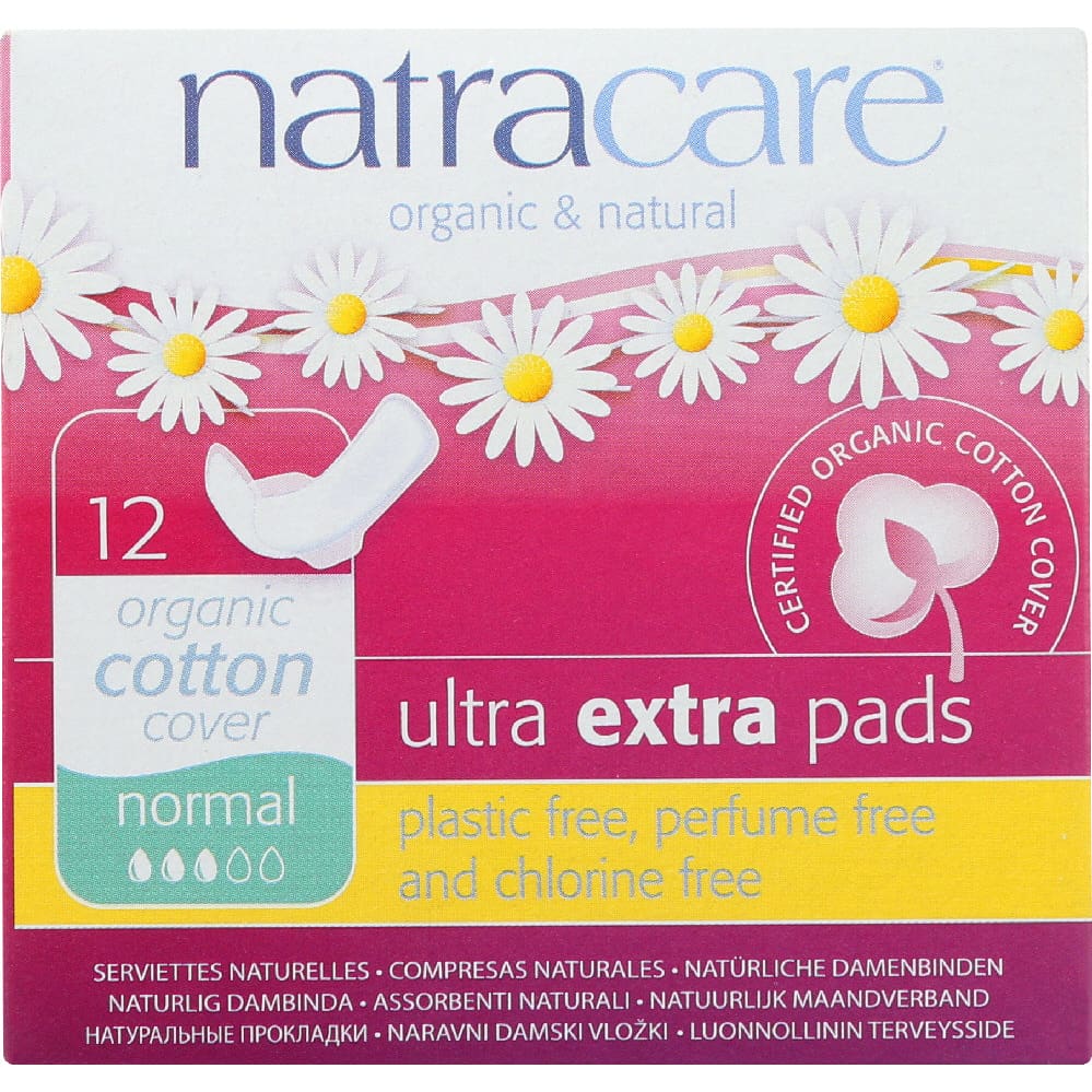 NATRACARE: Ultra Extra Pads Normal 12 Each (Pack of 4) - Health > PADS DISPOSABLE > PADS DISPOSABLE - NATRACARE