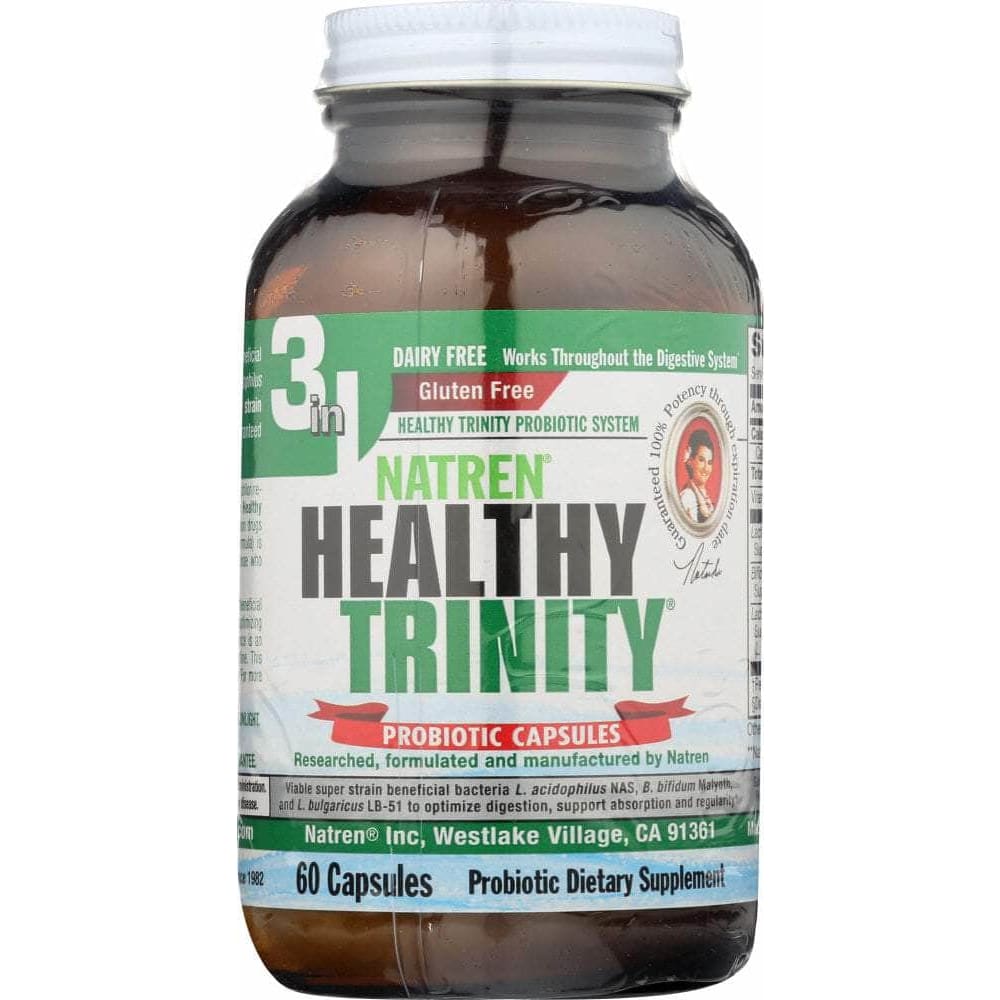 Natren Natren Healthy Trinity Probiotic Capsules, 60 cp