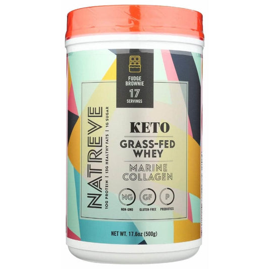 NATREVE Natreve Keto Collagen Brwnie Pwdr, 500 Gm