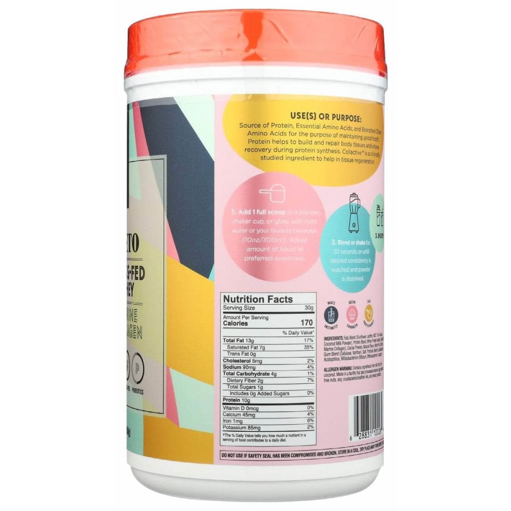 NATREVE Natreve Keto Collagen Brwnie Pwdr, 500 Gm