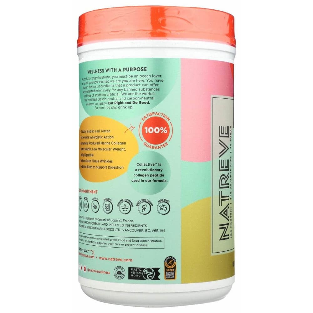 NATREVE Natreve Keto Collagen Vnla Pwdr, 500 Gm