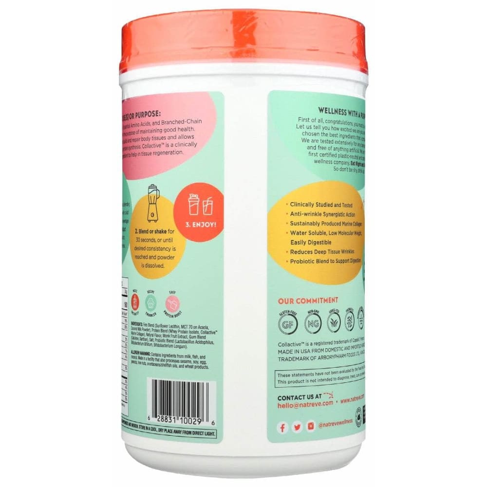 NATREVE Natreve Keto Collagen Vnla Pwdr, 500 Gm