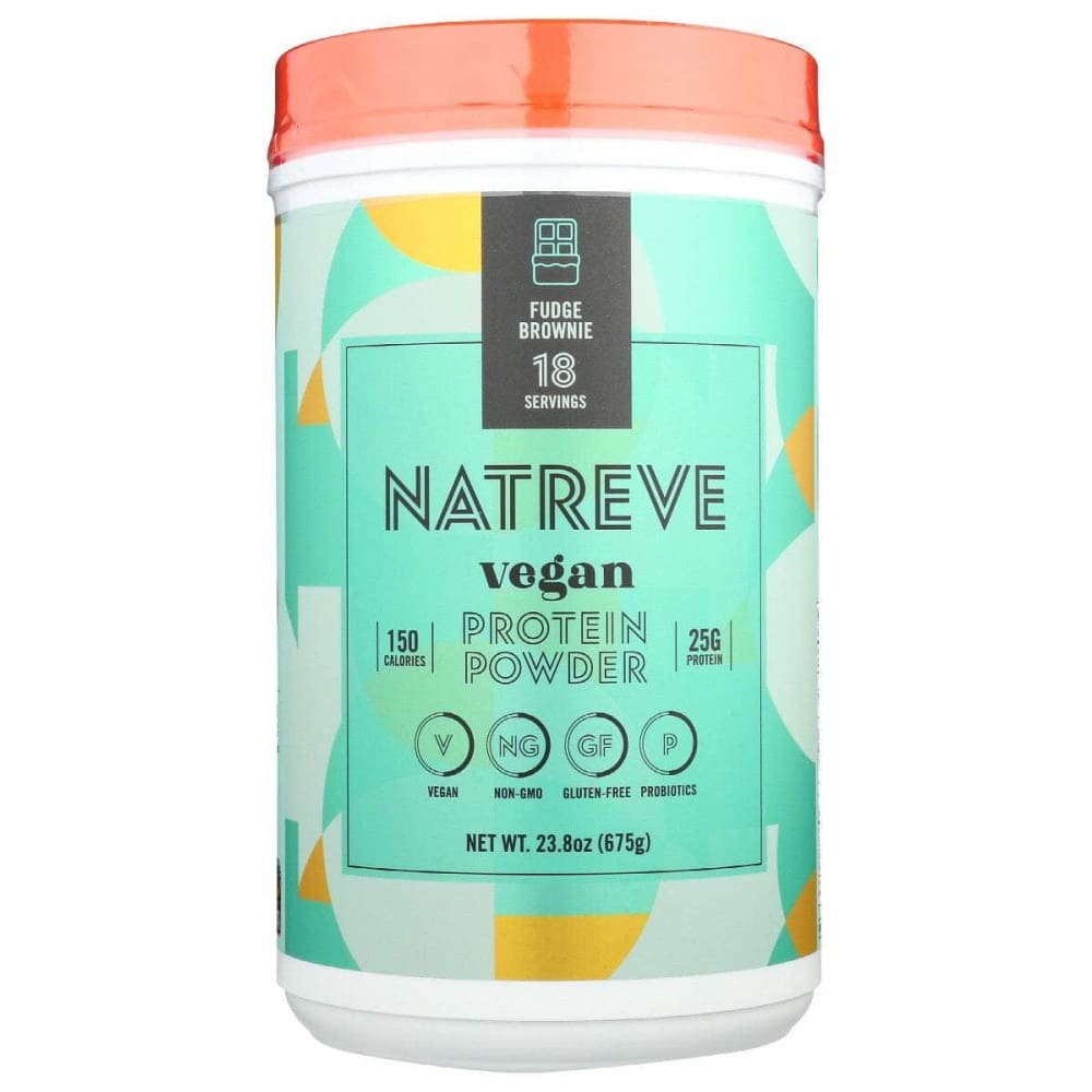 NATREVE Natreve Vegan Prtn Pwdr Fdg Brwne, 675 Gm