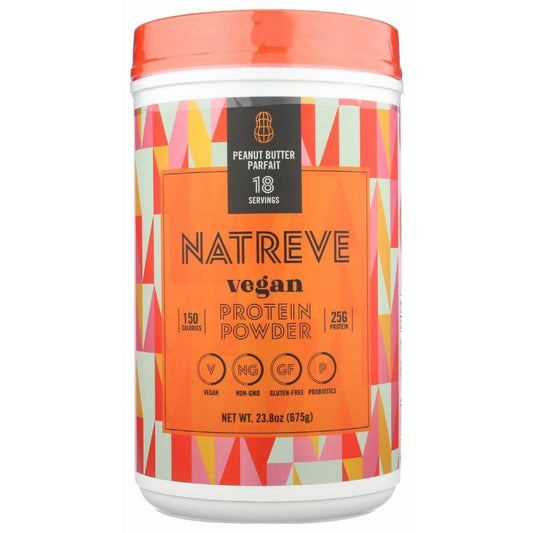 NATREVE Natreve Vegan Prtn Pwdr Pnut Bttr, 675 Gm