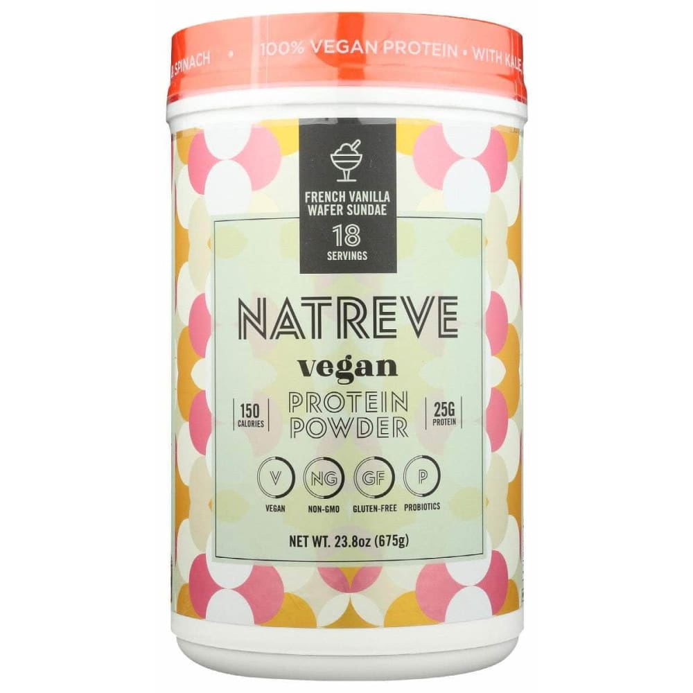 NATREVE Natreve Vegan Prtn Pwdr Vnla Wfer, 675 Gm