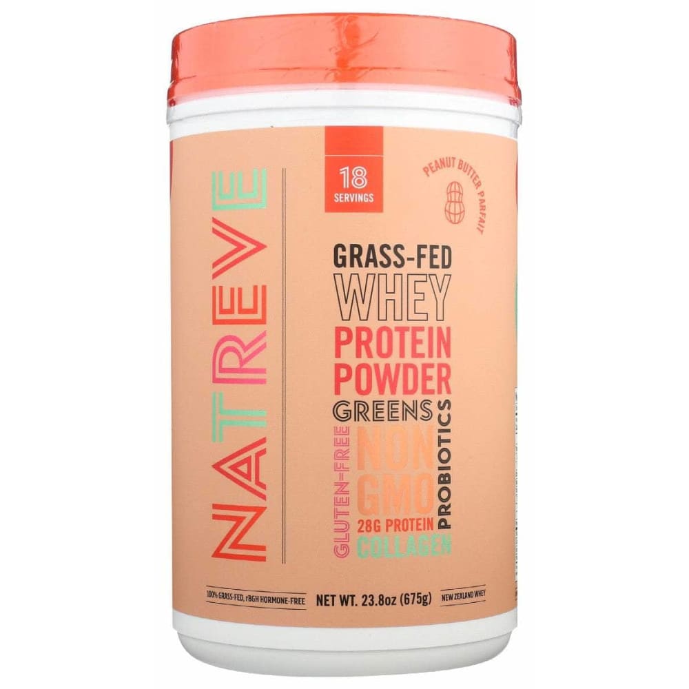 NATREVE Natreve Whey Prtn Pwdr Pnut Buttr, 675 Gm