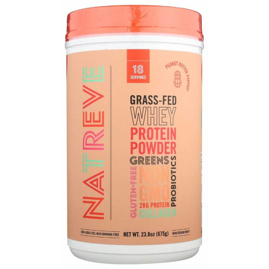 NATREVE Natreve Whey Prtn Pwdr Pnut Buttr, 675 Gm