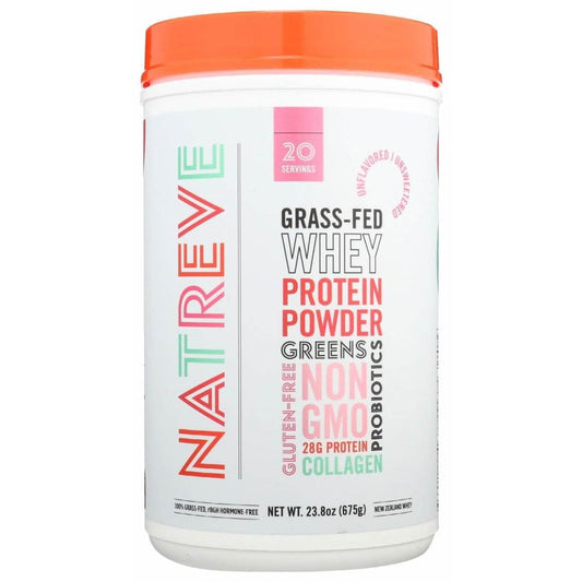 NATREVE Natreve Whey Prtn Pwdr Plain, 675 Gm