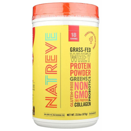 NATREVE Natreve Whey Prtn Pwdr Vnla, 675 Gm